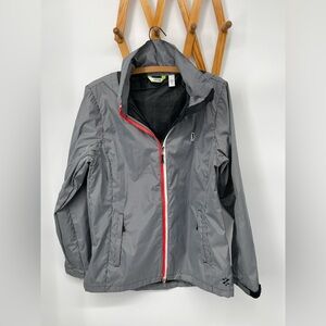 IZOD Women's Black and White Checkered Golf Jacket